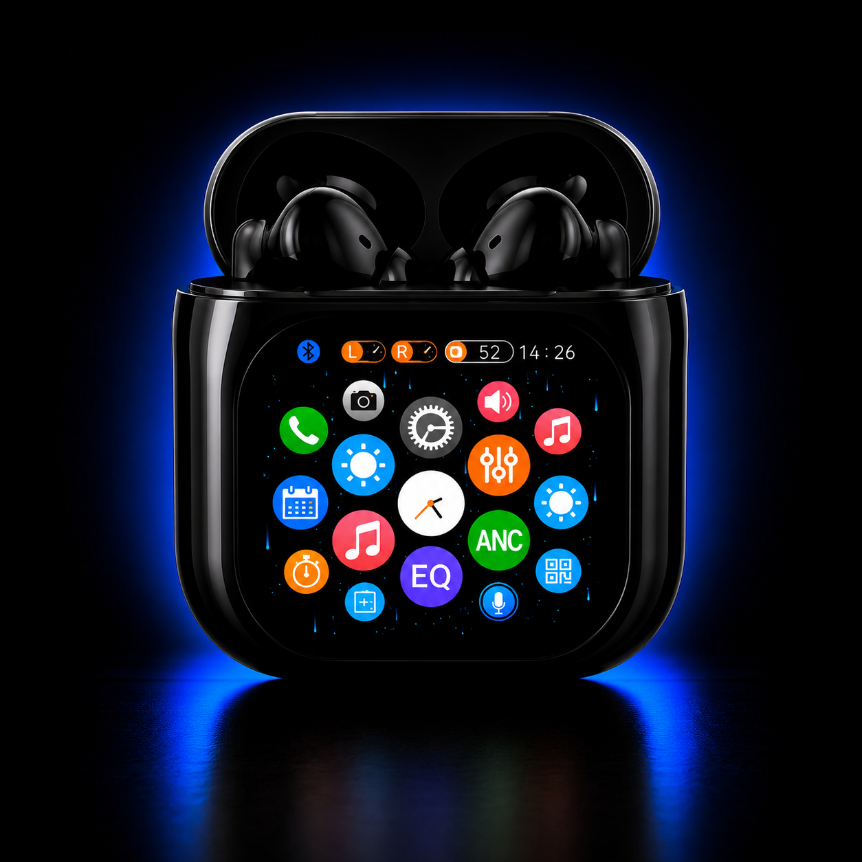 VOXAR TouchPods earbuds and touchscreen case